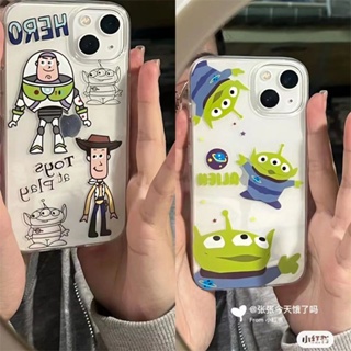 Cartoon Story Phone Case For Iphone 13Promax X Apple 11 Phone Case Iphone12 Three-Eyed Alien Xs Couple 78P
