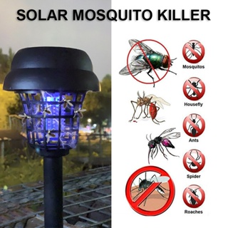 Solar light kill mosquito ไฟโซล่าเซลล์พลังงานแสงอาทิตย์กำจัดยุง