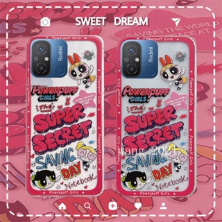 Ready Stock New Casing เคส Redmi 12C Note12 Note 12S Note 12 Pro+ Plus 4G 5G 2023 Phone Case Trendy Popularity Cute Little Policewoman Transparent Soft Case Back Cover เคสโทรศัพท