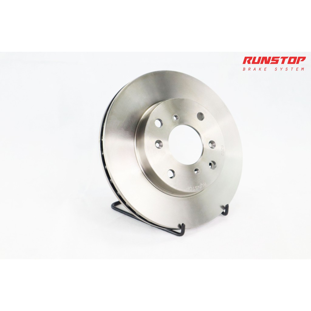 RUNSTOP รันสตอป brake disc จานเบรคหน้า แบบเรียบ ขนาดเดิม 260 HONDA รุ่น ...