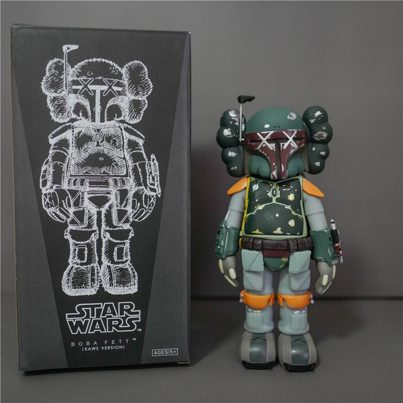 ตุ๊กตาฟิกเกอร์-star-wars-series-star-wars-sz-sujiao-kaws-ของเล่นสําหรับเด็ก