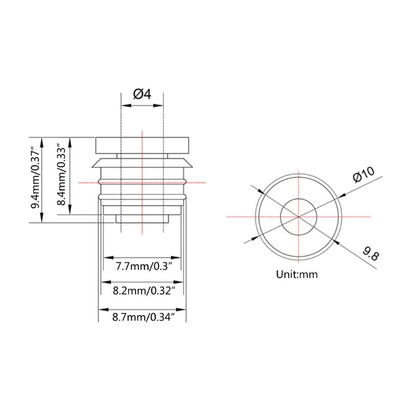 bang-อุปกรณ์เสริมเครื่องพิมพ์-3d-หัวฉีดปลั๊กเชื่อมต่อนิวเมติก-4x2-ท่อให้อาหาร