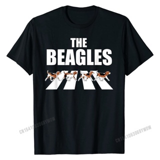 ดูดีนี่ เสื้อยืด ลาย The Beagles Beagle Dog Lover น่ารัก สไตล์วินเทจ สําหรับผู้ชาย เสื้อยืดแขนสั้น