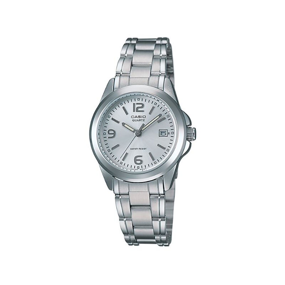 ภาพสินค้าCASIO นาฬิกาข้อมือ CASIO รุ่น LTP-1215A-7ADF วัสดุสเตนเลสสตีล สีขาว จากร้าน casioth บน Shopee ภาพที่ 1