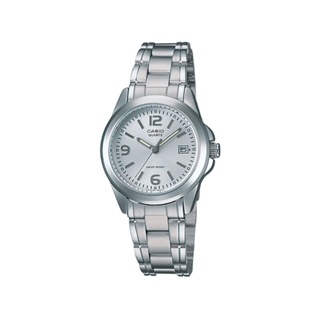 ภาพขนาดย่อของภาพหน้าปกสินค้าCASIO นาฬิกาข้อมือ CASIO รุ่น LTP-1215A-7ADF วัสดุสเตนเลสสตีล สีขาว จากร้าน casioth บน Shopee ภาพที่ 1