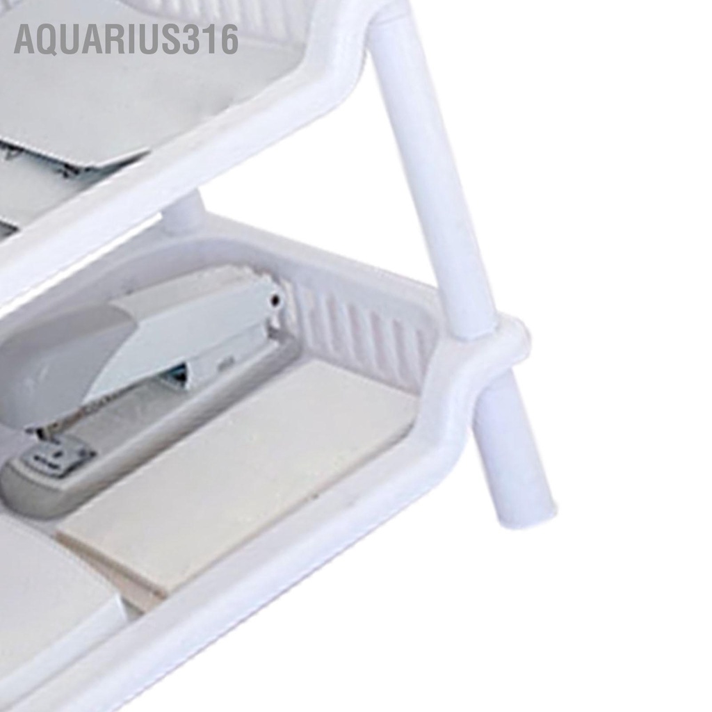 aquarius316-เคาน์เตอร์ห้องน้ำ-3-ชั้นออแกไนเซอร์มัลติฟังก์ชั่นที่ถอดออกได้ชั้นวางจัดเก็บเครื่องสำอางสำหรับห้องน้ำห้องครัวห้องนอน