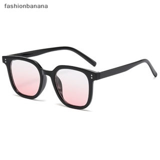 [fashionbanana] แว่นตากันแดด ทรงสี่เหลี่ยม คุณภาพสูง สไตล์ฮิปฮอป เรโทร แฟชั่นใหม่ สําหรับผู้ชาย ผู้หญิง พร้อมส่ง