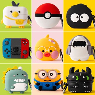 For SoundPeats MINI Pro Case Cartoon Night Fury Switch Cute Dinosaur SoundPeats MINI Pro Shockproof Case Protective Cover Pure Color Silicone Soft Case SoundPeats mini Pro Cover Soft Case