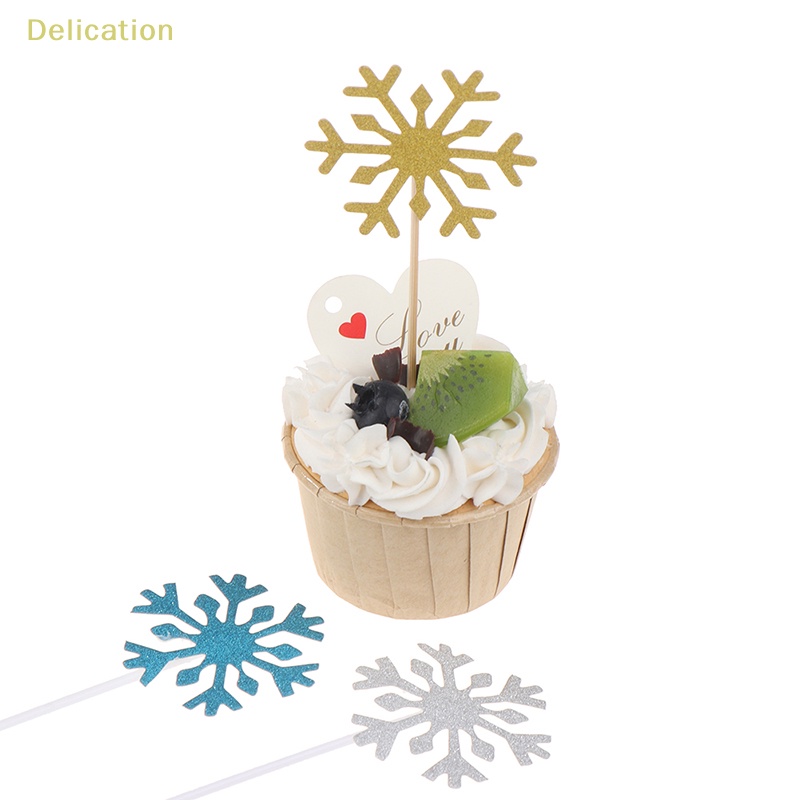 delication-ท็อปเปอร์น้ําแข็ง-เกล็ดหิมะ-สําหรับตกแต่งเค้กวันเกิดเด็ก-คริสต์มาส-20-ชิ้น