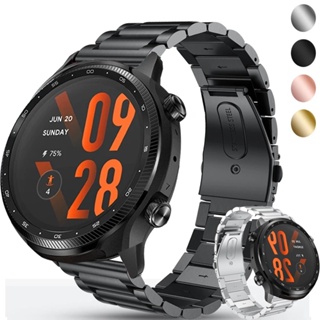 สายนาฬิกาข้อมือสเตนเลส 22 มม. สําหรับ Ticwatch Pro 3 Ultra Smartwatch Pro 3 Correa