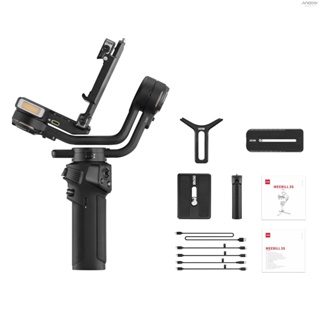 ZHIYUN WEEBILL 3S Standard Handheld Camera 3-Axis Gimbal Stabilizer Quick Release Built-in Fill Light PD Fast Charging Battery Max. Load 3kg/ 6.6Lbs Replacement for   Niko