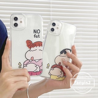 เคสโทรศัพท์มือถือ ลายการ์ตูนชินจังน่ารัก สําหรับ IPhone 14 13 12 11 Pro Max X XR Xs Max 8 7 6 6s Plus SE 2020