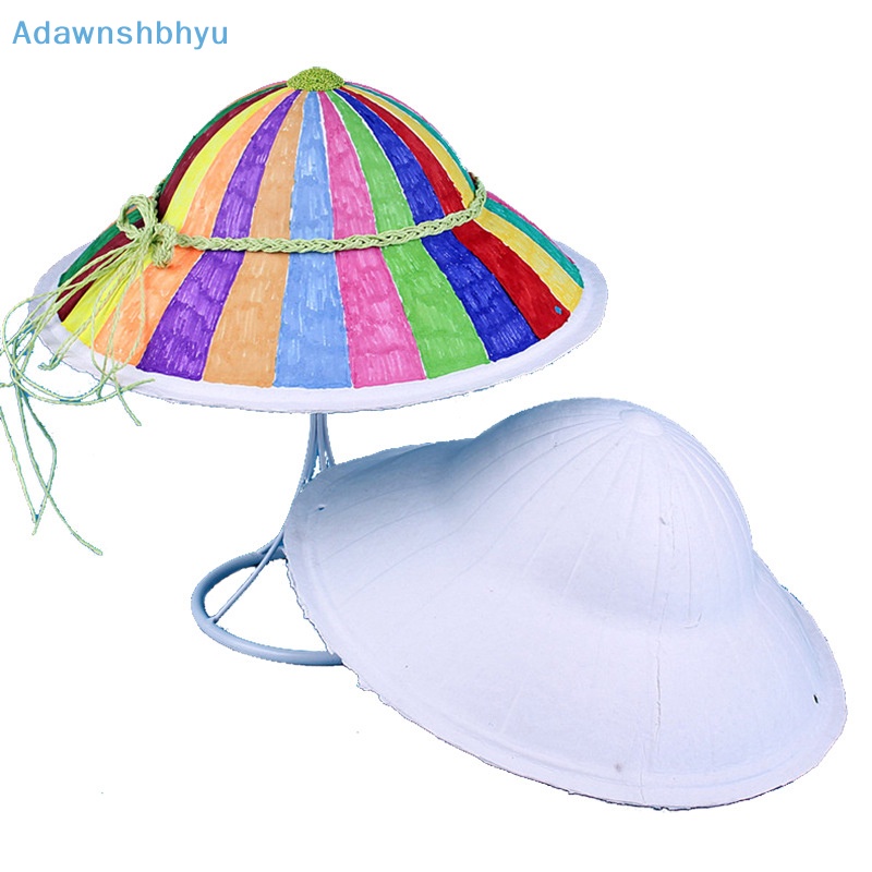 adhyu-หมวกฟางเปล่า-ลายกราฟฟิติ-สําหรับเด็กอนุบาล-diy-th