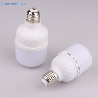 Adhyu หลอดไฟ LED 3W 5W 10W 15W 20W E27 220V เซนเซอร์ตรวจจับการเคลื่อนไหวร่างกายมนุษย์ สีขาว สําหรับบันไดทางเดิน ทางเดิน TH