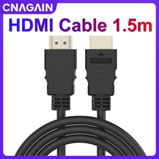 Cnagain สายเคเบิล HDMI เป็น HDMI 4K 60Hz ความเร็วสูง HDMI 2.0 18Gbps 4K 720P 1080P สําหรับ UHD TV Blu-ray Xbox PS4 PS3 PC