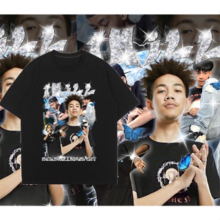 เสื้อยืดพิมพ์ลายแฟชั่น การออกแบบเดิมเสื้อยืดลาย 1Mill ใครสาย Hiphop สวยจัด ป้ายHiptrack  Bootleg T-Shirt