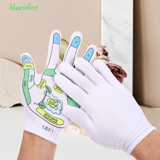 Bluevelvet ถุงมือฝังเข็ม แบบเต็มนิ้ว ให้ความอบอุ่น แบบมืออาชีพ สไตล์เกาหลี สําหรับผู้ชาย และผู้หญิง