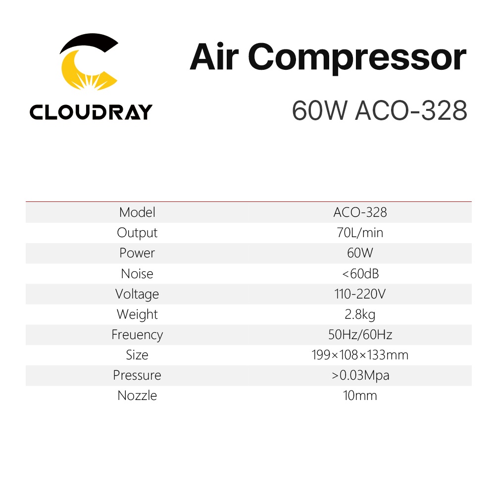 cloudray-60w-เครื่องปั๊มลมไฟฟ้า-แม่เหล็ก-สําหรับเครื่องแกะสลักเลเซอร์-co2-aco-328