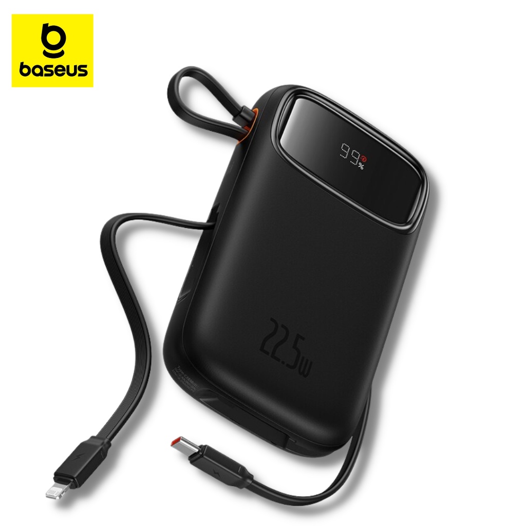 Baseus FAST CHARGE POWER BANK QPow2 10000/20000 mAh พาวเวอร์แบงค์ DUAL ...