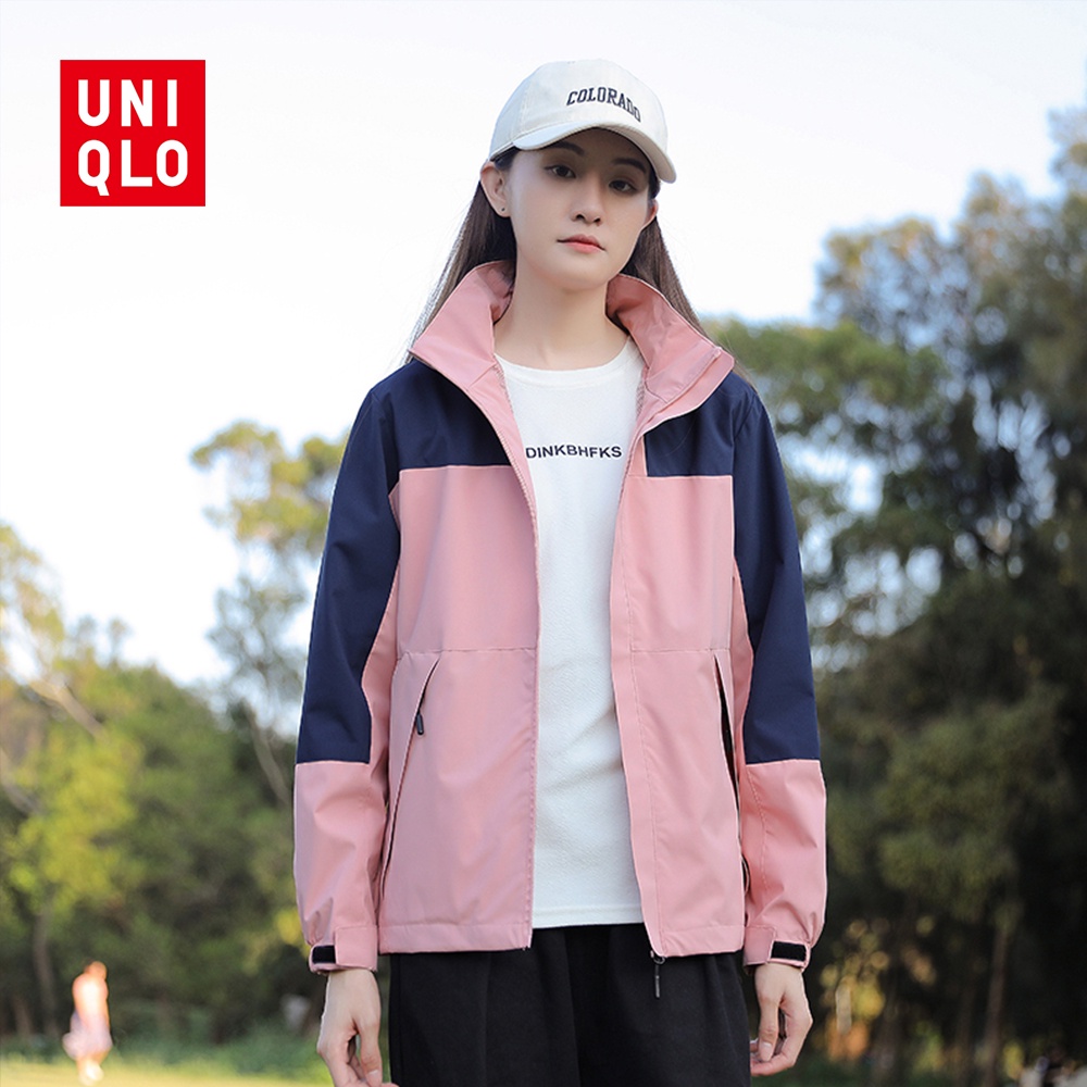 uniqlo-เสื้อแจ็กเก็ตกันฝน-กันน้ํา-คุณภาพสูง-เหมาะกับใส่กลางแจ้ง-สําหรับผู้ชาย-และผู้หญิง-2023-ไซซ์-m-5xl
