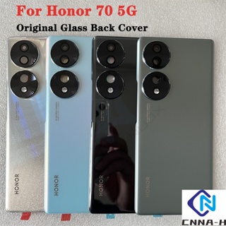 ใหม่ แท้ ฝาครอบแบตเตอรี่ กระจกนิรภัย สําหรับ Huawei Honor 70 5G