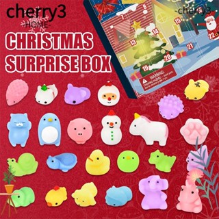 Cherry3 กล่องปฏิทินเซอร์ไพรส์ นับถอยหลัง แนวคริสต์มาส 24 ชิ้น