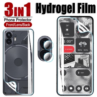 3in1 ฟิล์มกันรอยหน้าจอ ด้านหลัง สําหรับ Nothing Phone (2) 5G Phone (2) 5G Phone (2) 5G Phone (2) 5G Screen Protector Film (2) 5G Phone (2) 5G