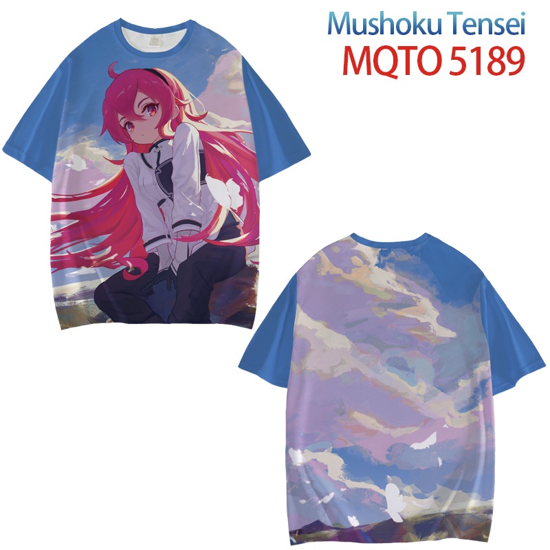 roxy-เสื้อยืดแขนสั้น-พิมพ์ลายการ์ตูนอนิเมะ-fash-mushoku-tensei-jobless-reincarnation-แฟชั่นสําหรับผู้ชาย-และผู้หญิง