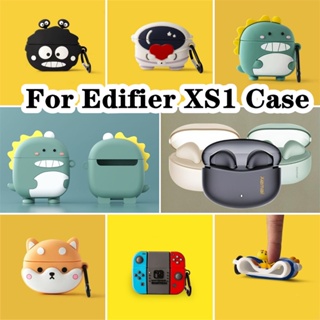 【พร้อมส่ง】เคสหูฟัง แบบนิ่ม ลายการ์ตูนน่ารัก สําหรับ Edifier XS1 XS1