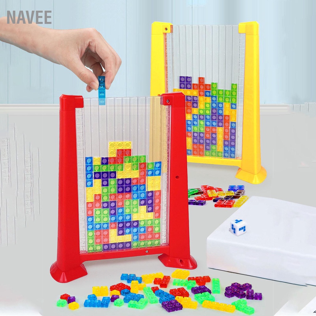 navee-russian-blocks-toy-educational-transparent-colorful-with-plastic-frame-board