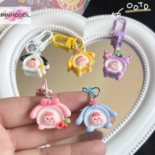 SANRIO Pinkcool พวงกุญแจเรซิ่น จี้การ์ตูนซานริโอ้น่ารัก สําหรับห้อยกระเป๋า หูฟัง เคส เครื่องประดับ ขายดี