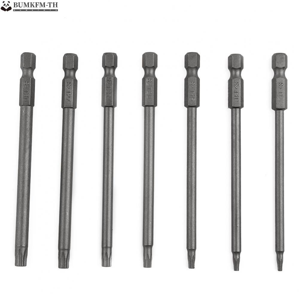 torx-ดอกไขควง-โลหะผสมเหล็ก-ป้องกันสนิม-t8-t30