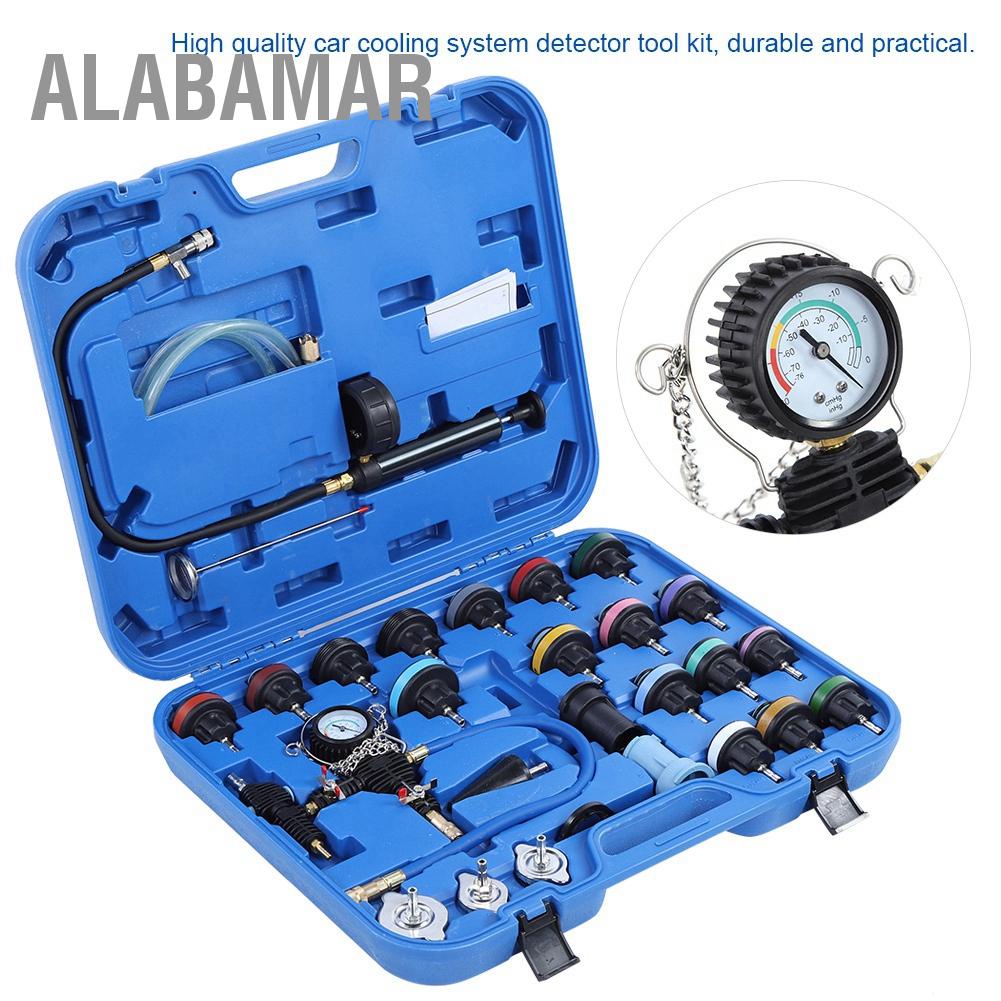 alabamar-28pcs-universal-car-water-leak-tester-ชุดเครื่องมือตรวจจับระบบทำความเย็น