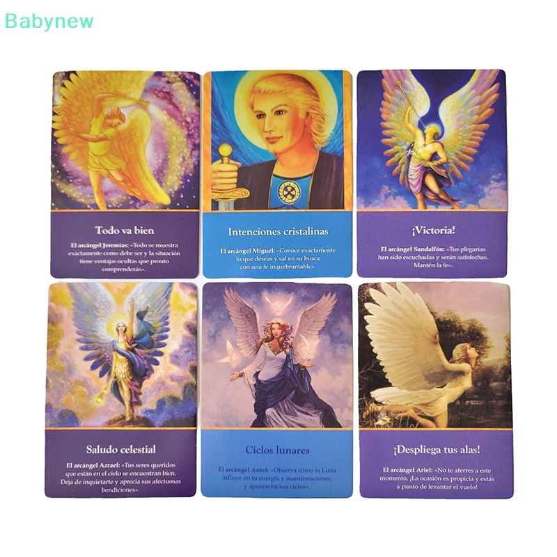 lt-babynew-gt-ใหม่-ไพ่ทาโรต์สเปน-archangel-oracle-ไพ่ทาโรต์-การ์ดเกมกระดานโต๊ะ-ไพ่ทาโรต์นําโชค-เกมตาราง-ลดราคา