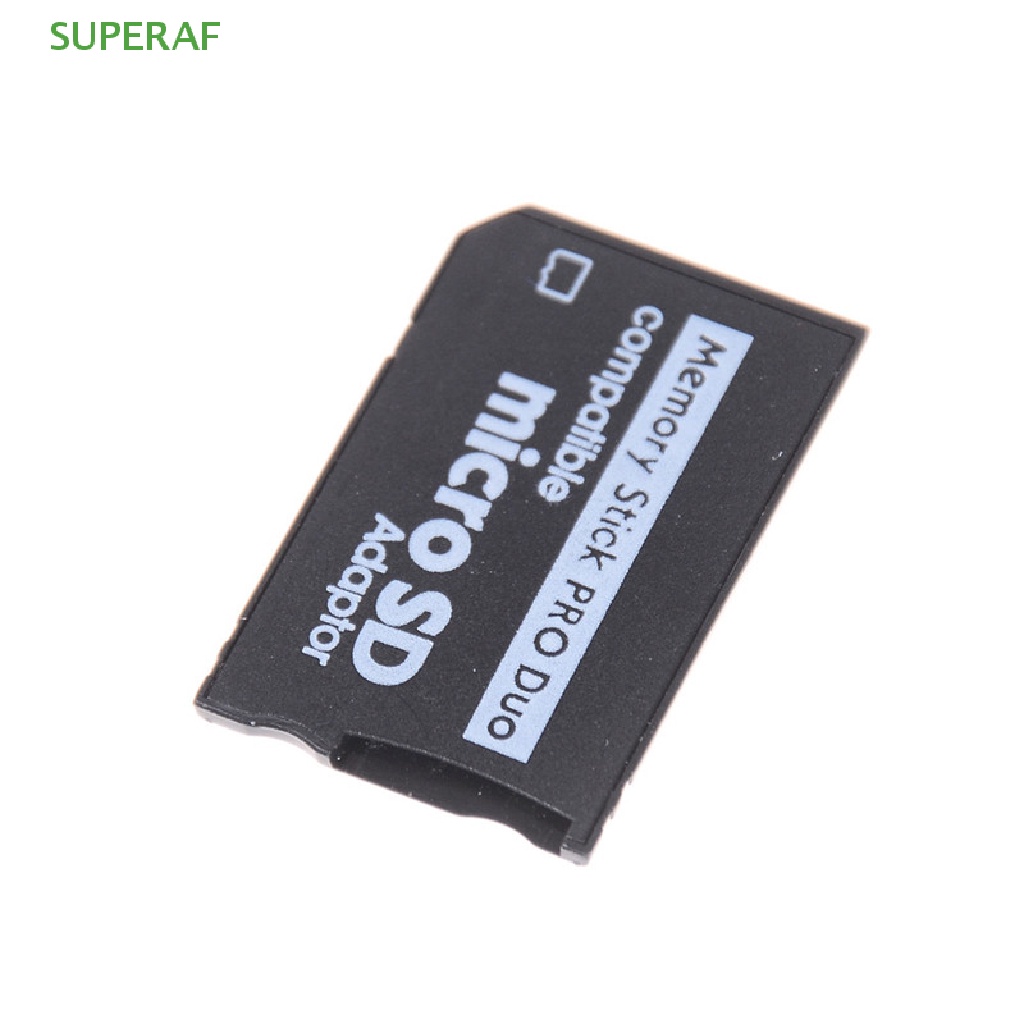 superaf-อะแดปเตอร์การ์ดหน่วยความจํา-micro-sd-เป็น-memory-stick-สําหรับ-psp-ขายดี