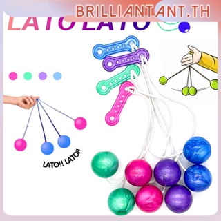 ใหม่ Latto Lato Toy - Tok Tok ของเล่น Latto Latto Lato Ball Fighting ของเล่น Pro-Clackers Ball คลิก Clack Ball Bri