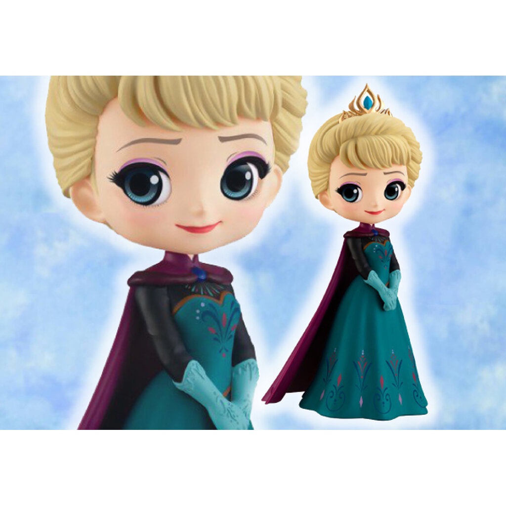 Elsa Coronation Style - Normal Color ของแท้ JP - Q Posket Banpresto ...