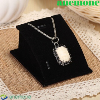 Anemone เครื่องประดับ โชว์เคส หรูหรา วินเทจ ต่างหู กํามะหยี่ สําหรับผู้หญิง ที่ใส่แสดง