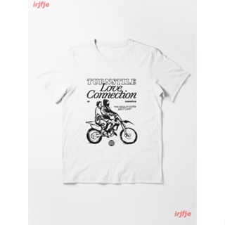 【hot sale】2022 Love Connection Essential T-Shirt เสื้อยืด ดพิมพ์ลาย เสื้อยืดผ้าฝ้าย คอกลม cotton ความนิยม discount Unise