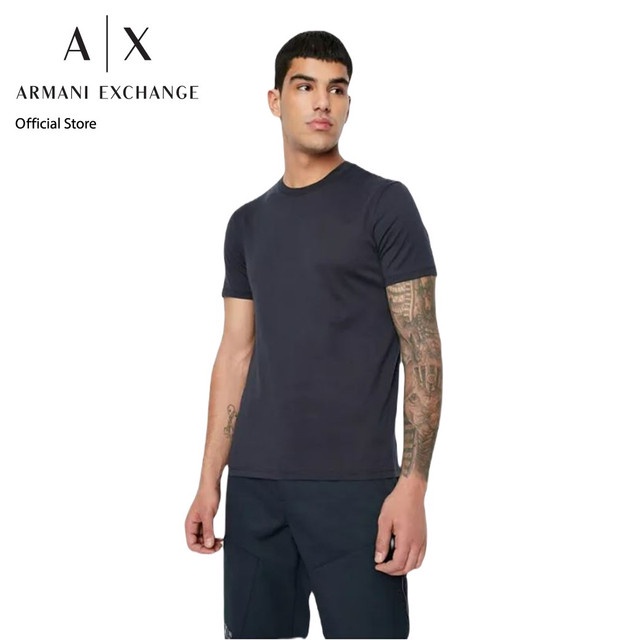 ax-armani-exchange-เสื้อยืดผู้ชาย-รุ่น-6lztaazja5z1510-สี-navy