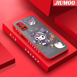 สําหรับ Samsung galaxy M51 เคสการ์ตูนน่ารัก Sanrio Kuromi ฝ้าบาง เคสออกแบบใหม่ ขอบซิลิโคนนุ่ม เคสโทรศัพท์กันกระแทก