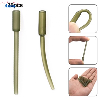 【Anna】Professional Grade 30pcs Carp Fishing Anti Tangle Sleeves for Hook Tip Protection