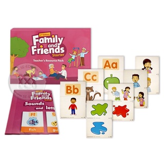 Bundanjai (หนังสือเรียนภาษาอังกฤษ Oxford) Family and Friends 2nd ED Starter : Teachers Resource (Set)