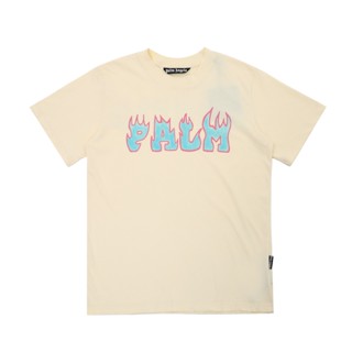 สินค้าพร้อมส่ง ! เสื้อยืดแขนสั้น พิมพ์ลายโลโก้ Palm Angel/s แฟชั่นฤดูร้อน สําหรับผู้ชาย และผู้หญิง