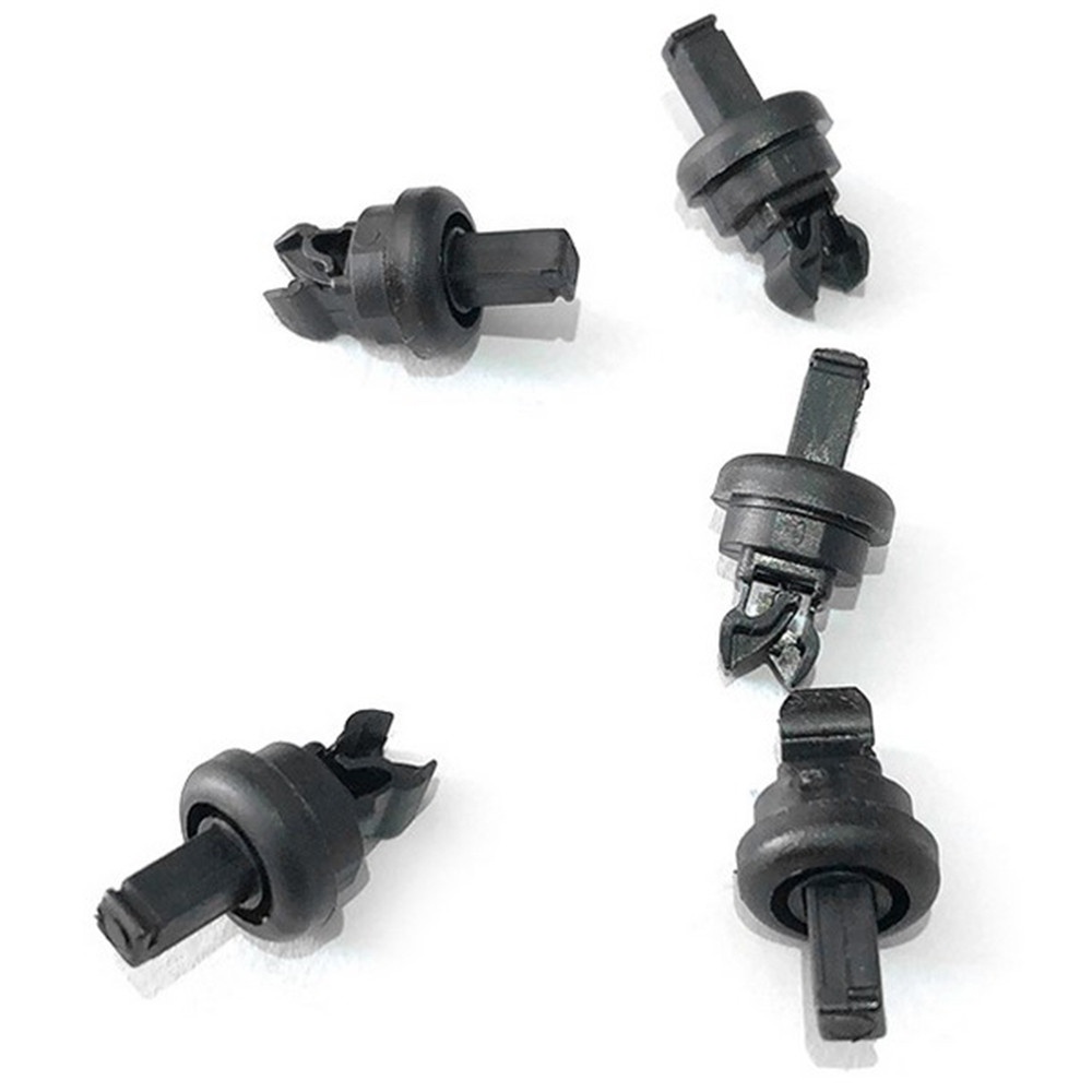thumbnail image 2 of Ironwalls 7.6mm Boot & Trunk Trim Clips For Nissan Qashqai Juke Pathfinder – 10pcs, Black, OE 01553-05323 2 of 6