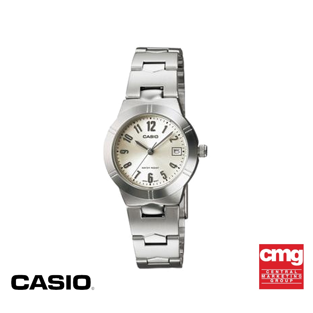 ภาพหน้าปกสินค้าCASIO นาฬิกาข้อมือ CASIO รุ่น LTP-1241D-7A2DF วัสดุสเตนเลสสตีล สีขาว จากร้าน casioth บน Shopee