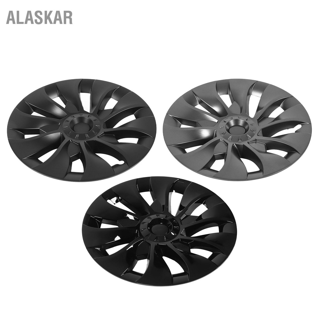 alaskar-4-pcs-18in-ฝาครอบดุมล้อสมมาตรห่อ-hubcap-ขอบป้องกัน-trim-สำหรับ-tesla-รุ่น-3-2017-ถึง-2023