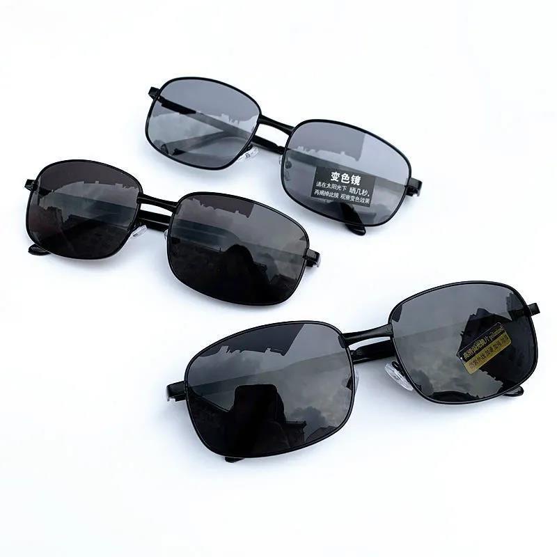 แว่นตากันแดด-เลนส์โพลาไรซ์-ทรงสี่เหลี่ยม-สําหรับผู้ชาย-uv400