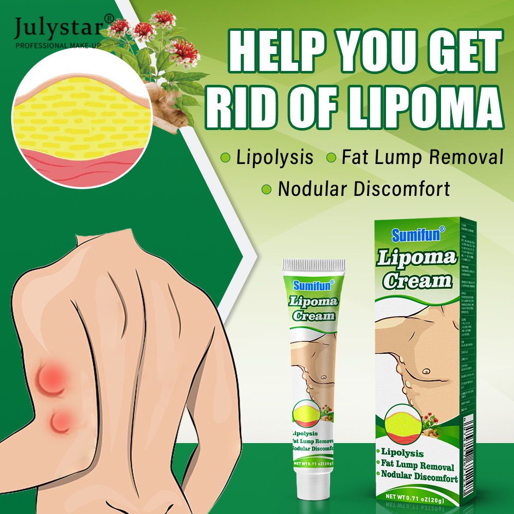 julystar-sumifun-20g-lipoma-ointment-lipoma-treatment-cream-ครีมดูแลไขมันเม็ดกำจัดรักแร้-รู้สึกไม่สบาย-มะเร็งต่อมน้ำเหลืองภายนอก-บวม-cellulite-ointment-skin-care