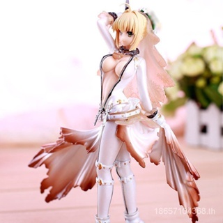 โมเดลฟิกเกอร์ PVC รูปเจ้าสาว Fate Stay Night Sexy Saber Nero WCB1